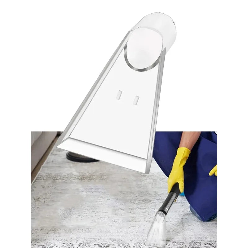Vacuum Cleaner Swivel Brush Nozzle Transparent 14x9 Carpet Floor Wet