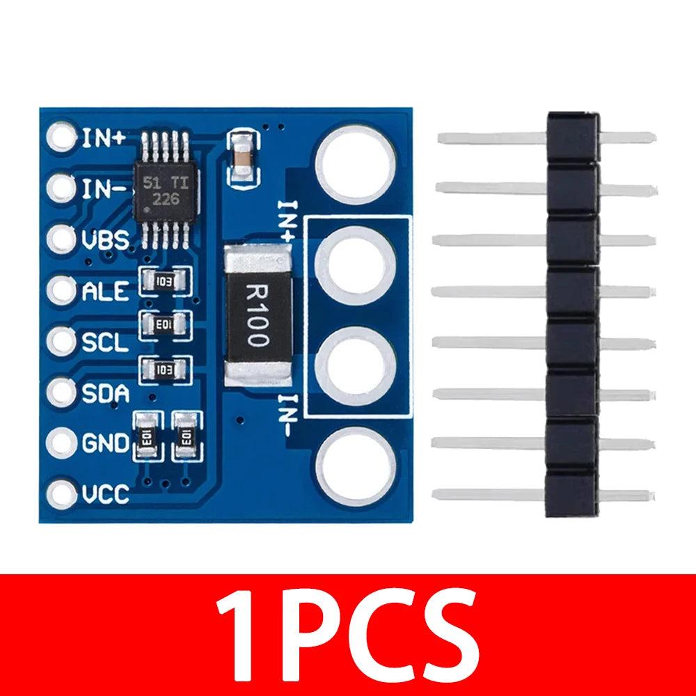 INA226 IIC I2C interface Bi-directional current/Power monitoring sensor module For Arduino Zpaxo 1PCS