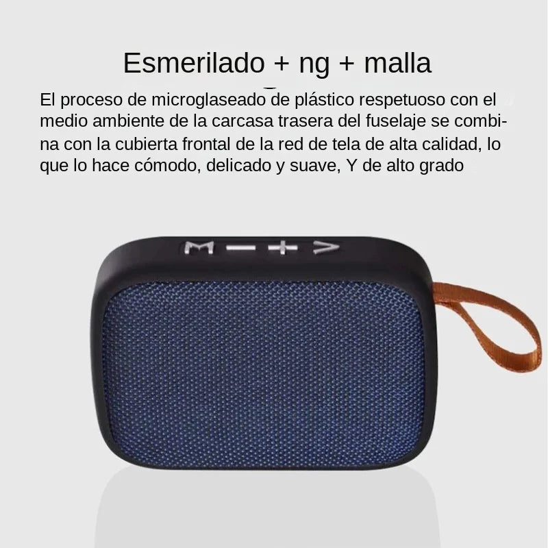 Mini Fabric Bluetooth Speaker Outdoors Wireless Waterproof Outdoor Hifi 3D Stereo MP3 Player Support FM Radio Support SD TF Card Zpaxo