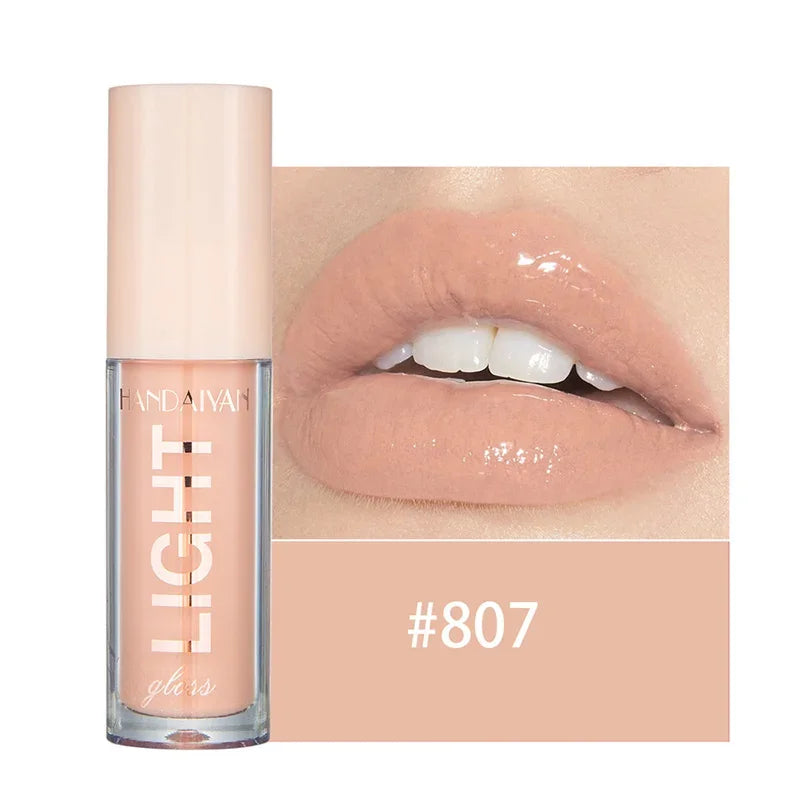12 Colors Mirror Pearl Lip Gloss Waterproof Long-lasting Moisturizing Zpaxo 07