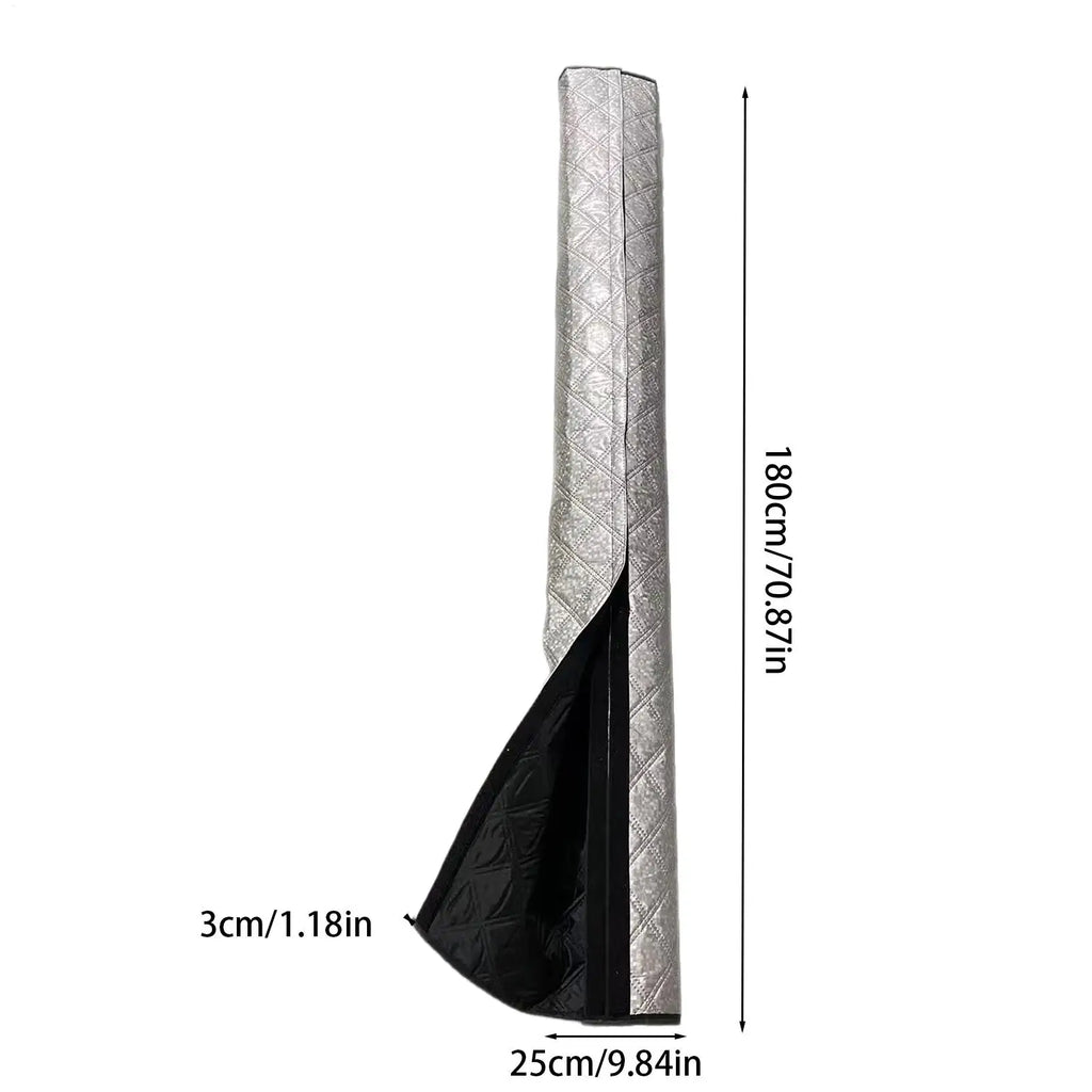 Casement Window Air Conditioner Kit 3-Layer Waterproof Thickened Cloth Dustproof Ac Unit Window Kit For Home Bedroom Living-Room Zpaxo