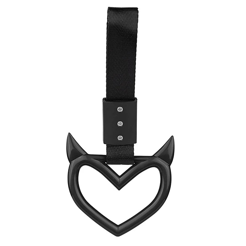 CMColorful Car Tow Strap Ring Heart Train Bus Handle Hand Styling Zpaxo A7
