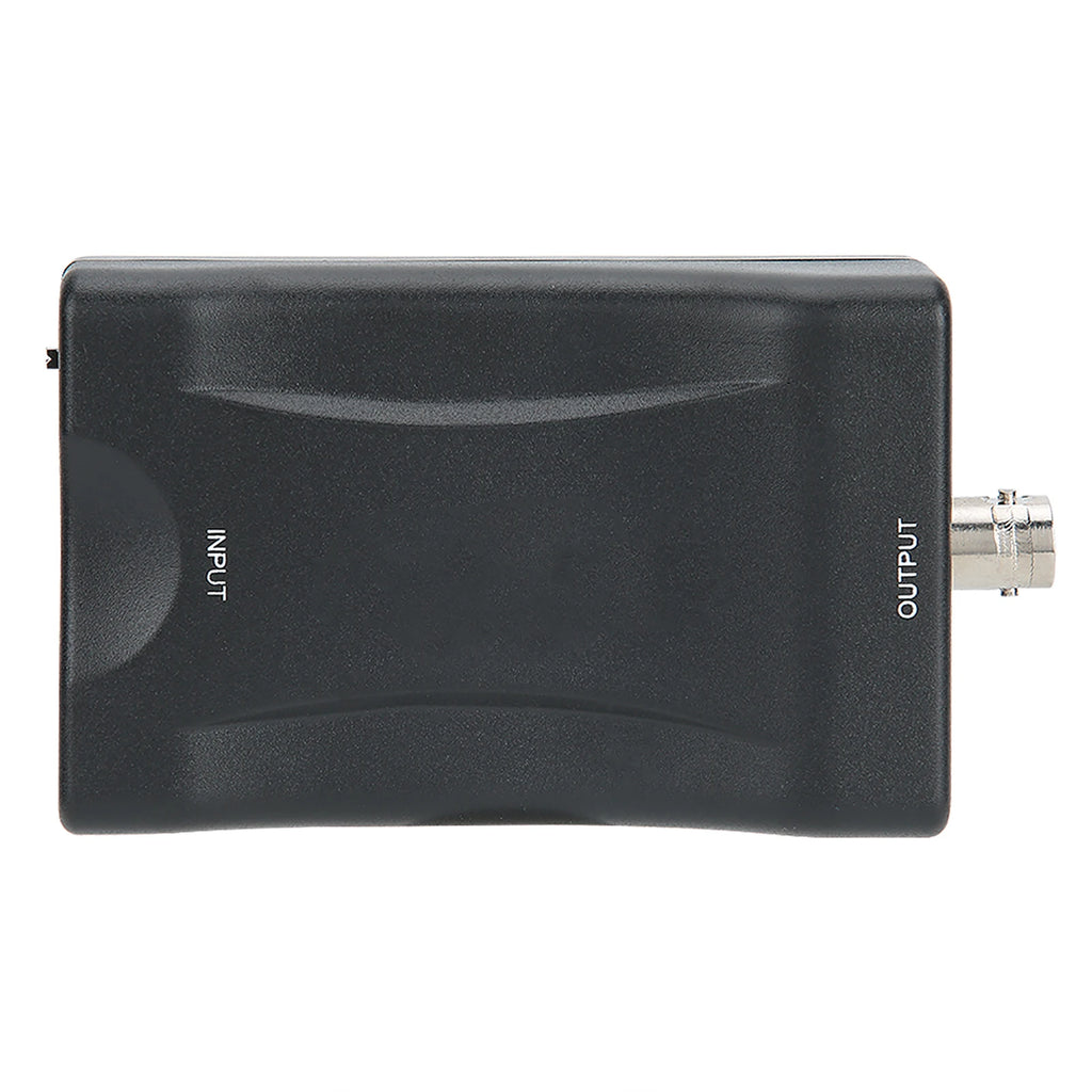 Black HDMI BNC Video Converter Compatible PAL NTSC Systems DVD