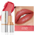 Gold Sparkling Glitter Lipstick Waterproof Long Lasting Diamond Pearl