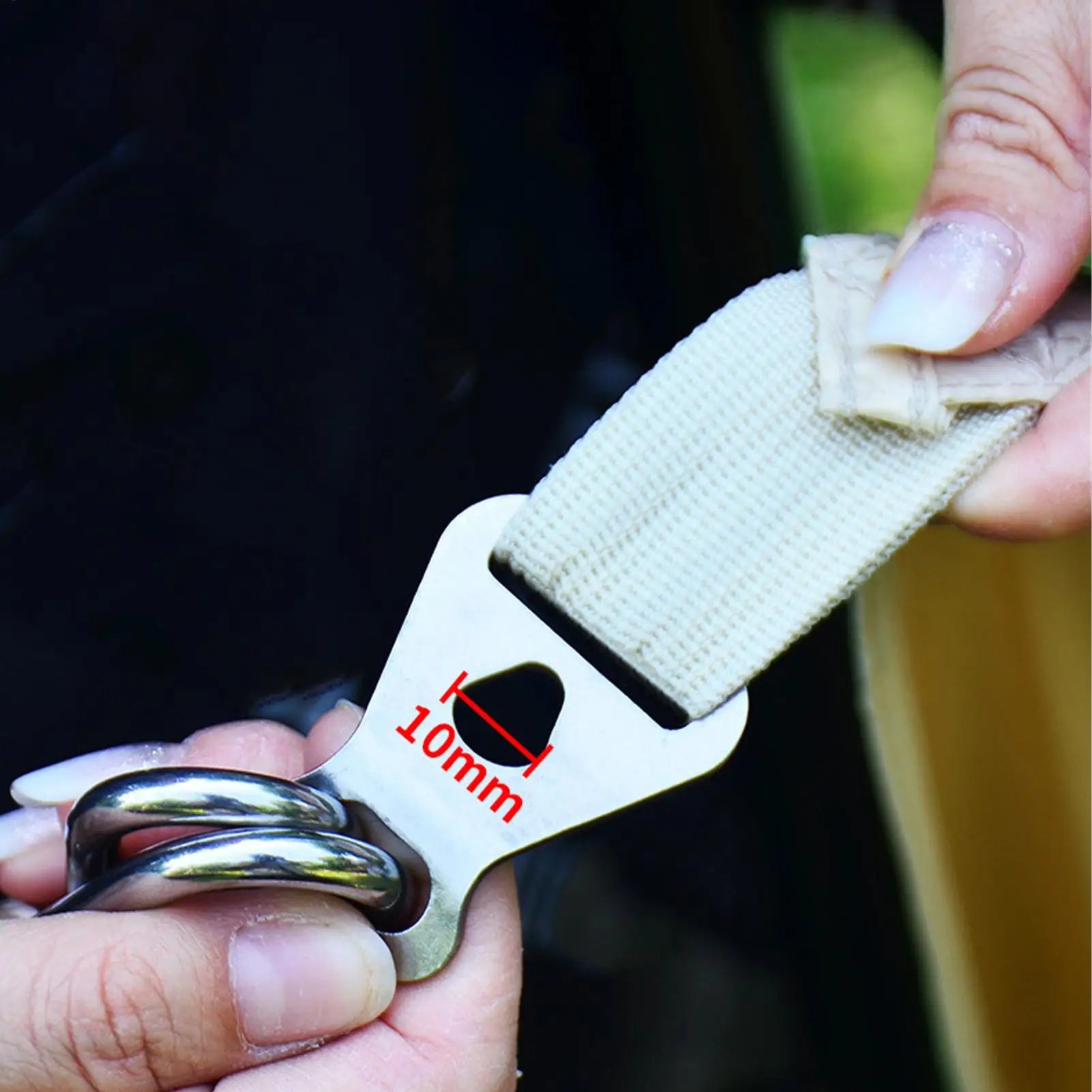Guyline Tension Adjusters Stainless Steel Camping Tensioner