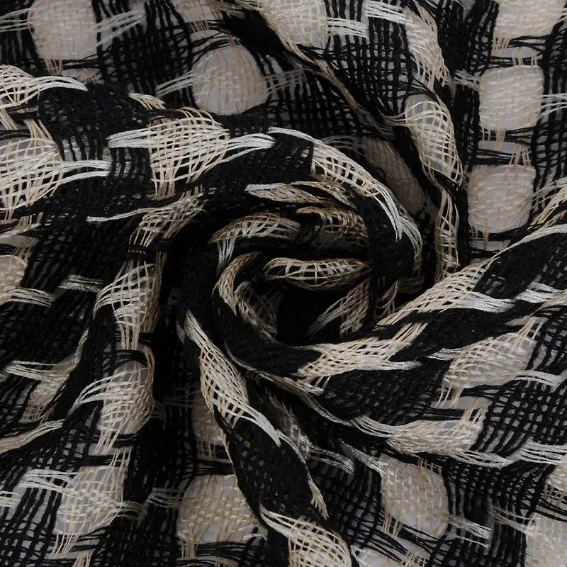 Plaid Tartan Keffiyeh Scarf – Unisex Neck Warmer Shawl