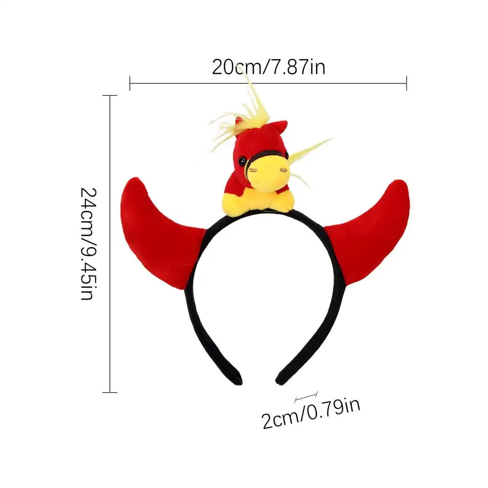 Cute Horse Headband Hair Hoop Carnival Costume Party Dress Up