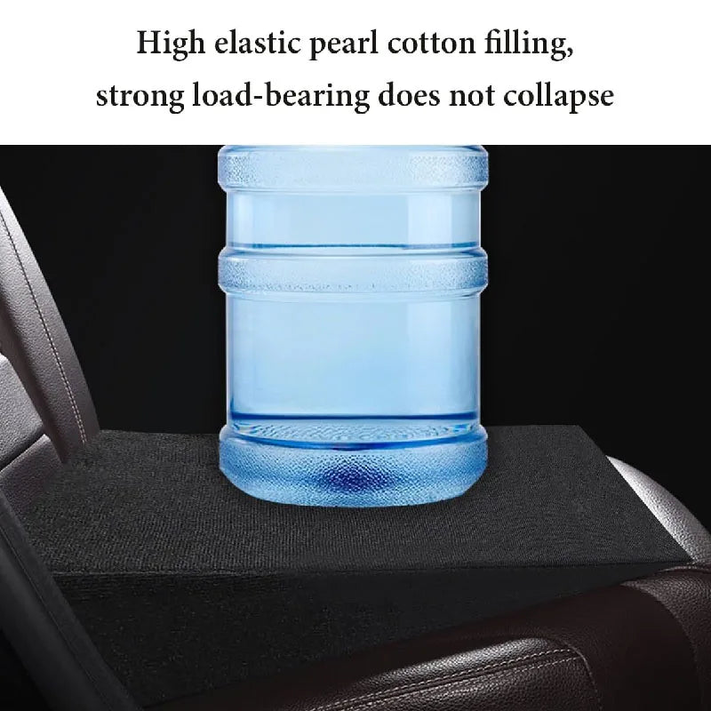 Car Rear Seat Wedge Support Pad Leveling Memory Foam Fatigue Relief