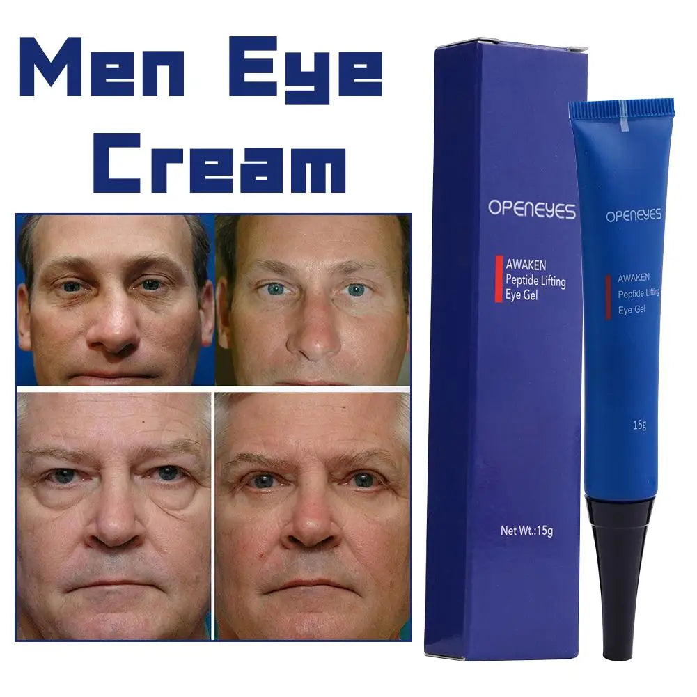 1/2/3pcs Men Eye Cream Retinol Eye Bags Remover Cream Anti Dark Circles Anti Puffiness Fine Lines Eye Care Zpaxo