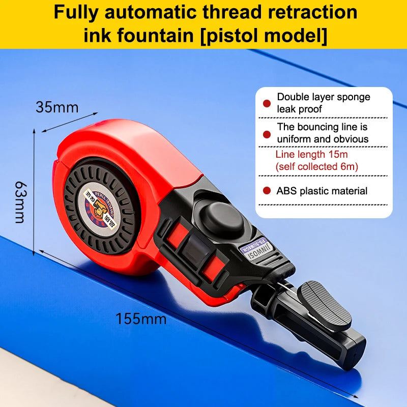 Woodworking Tool Automatic Manual Carpenter Ink Marker Wood Scriber Zpaxo A2