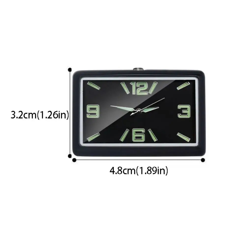 Lightweight Design Car Digital Clock Button Battery Operated Luminous Pointer Quartz Analog Watch Stylish Design Digital Display Zpaxo