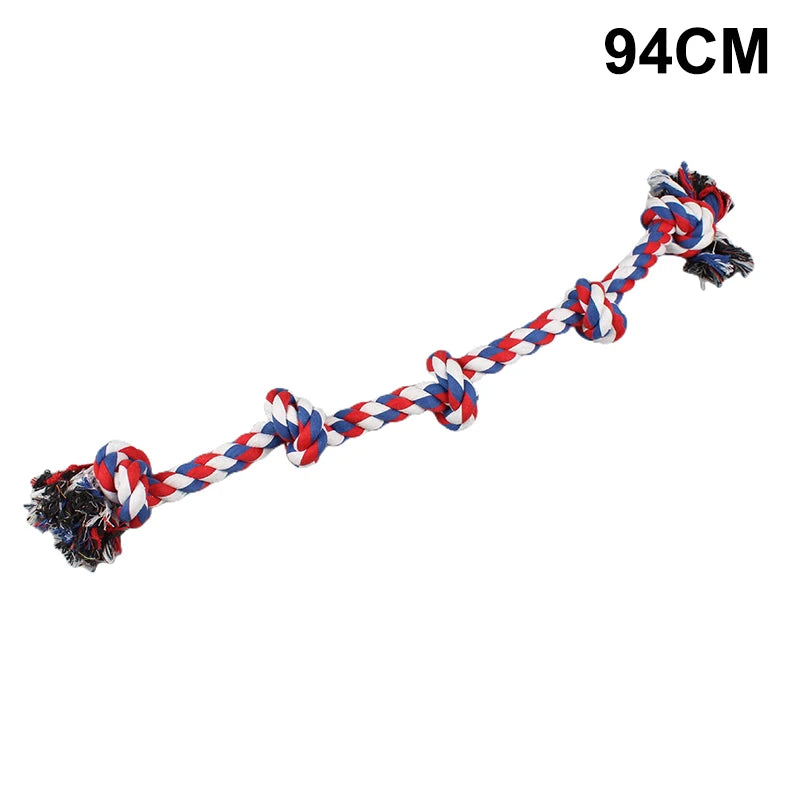 Heavy-duty Dog Rope Toy Teeth Cleaning Chewing Extra Long Durable Zpaxo A1
