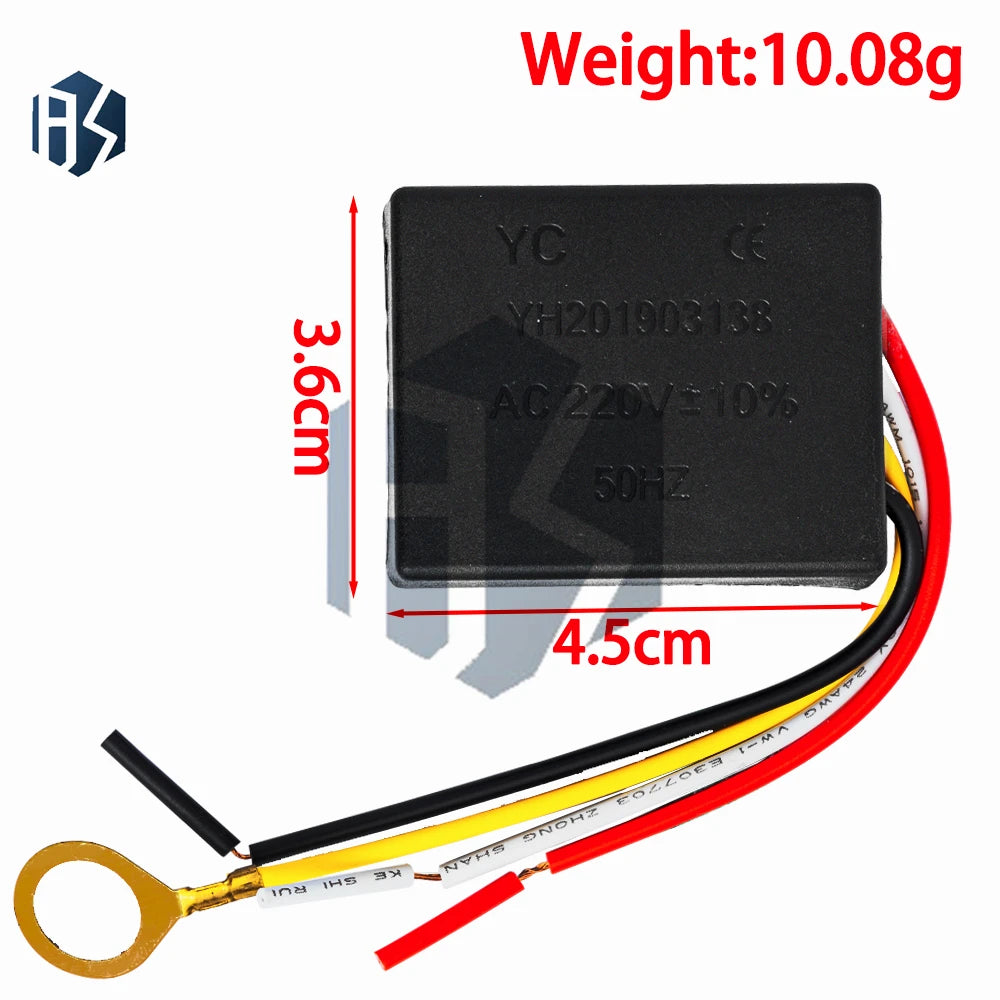 3-Way 220V Touch Lamp Switch: Easy-Install Sensor for Table Lights, Bulbs & Electrical Devices Zpaxo