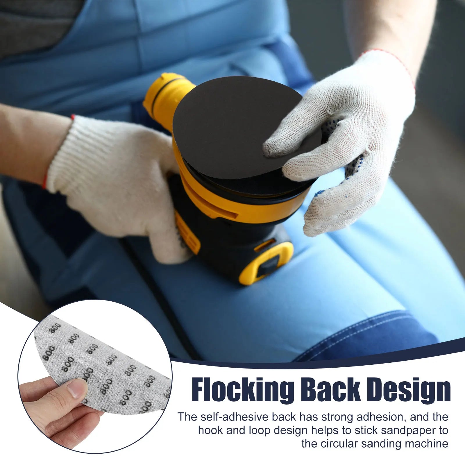 70/50pcs 6 Inch Wet Dry Sanding Paper Discs Hook and Loop400-5000 Grit Sandpaper for Automotive Wood Metal Glass Polishing Zpaxo