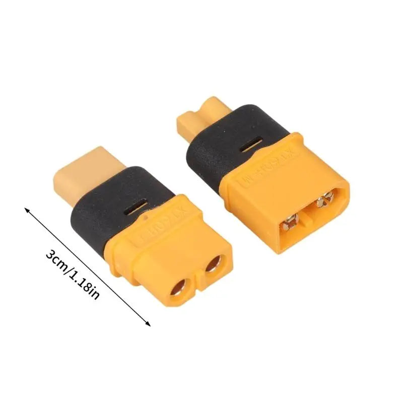 652F XT30 XT60 Connector Cover Protective Male Female Power Plug Zpaxo