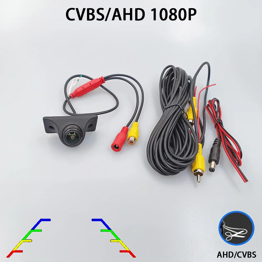 170 Degree HD AHD 1080P CVBS Car Rear View Camera Universal Night
