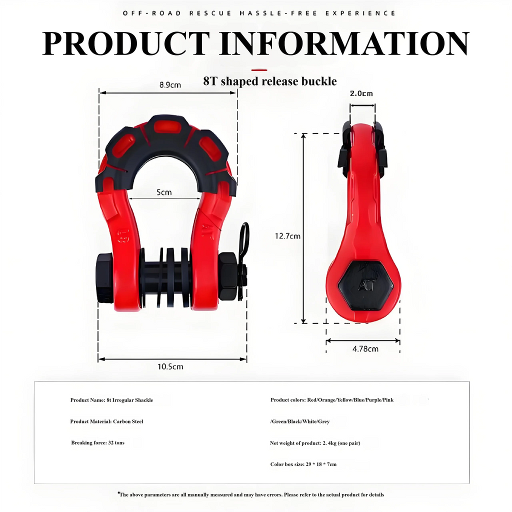 Great Wall Cannon U-Shape Tow Hitch Hook | Off-Road Recovery