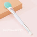 Soft silicone double-headed facial mask brush smearing facial mask brush mud mask special brush Zpaxo 01