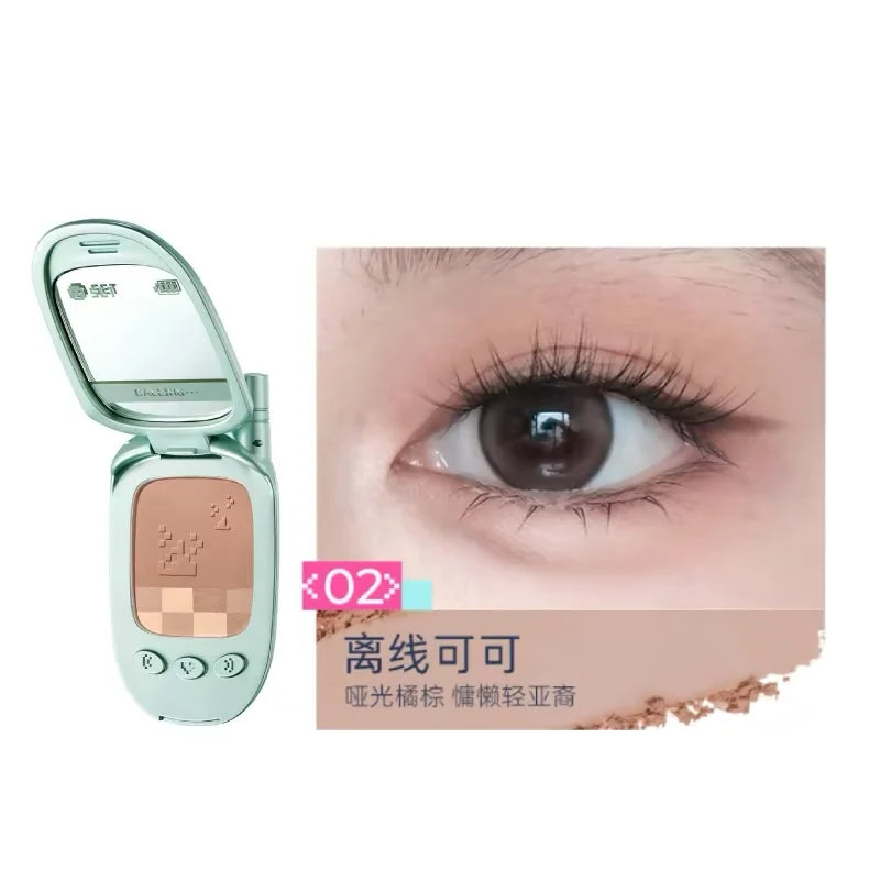 Little Ondine Japan Electronic Pets Cute Surprise Makeup Eyeshadow Lip Tint Eyeliner Pencil Essence Spray Eyebrow Facial Makeup Zpaxo powder 02
