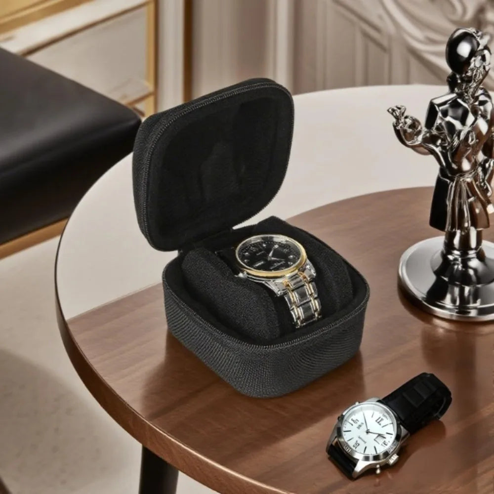 Watch Storage Box Suitable Small Watches Equipped Soft Pillows Hard