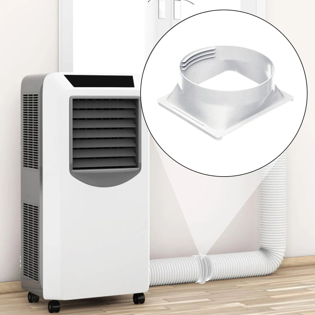 Portable Air Conditioner Hose Connector Square Round Window Adapter
