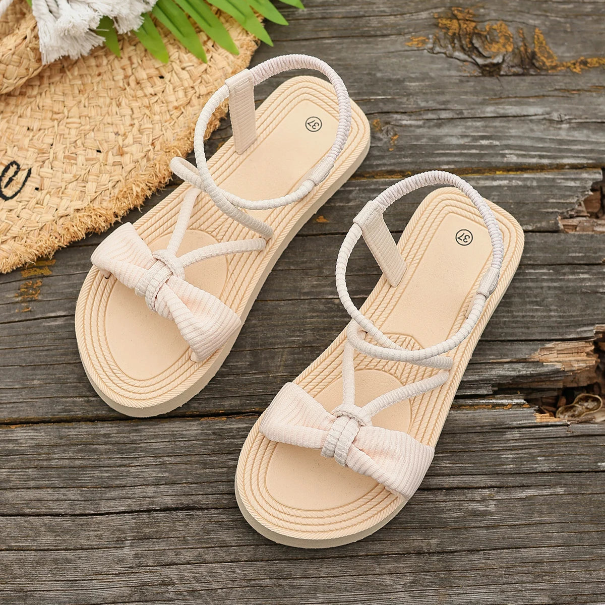 Women Sandals Summer Non-slip Lightweight Shoes Fashion Soft Sole