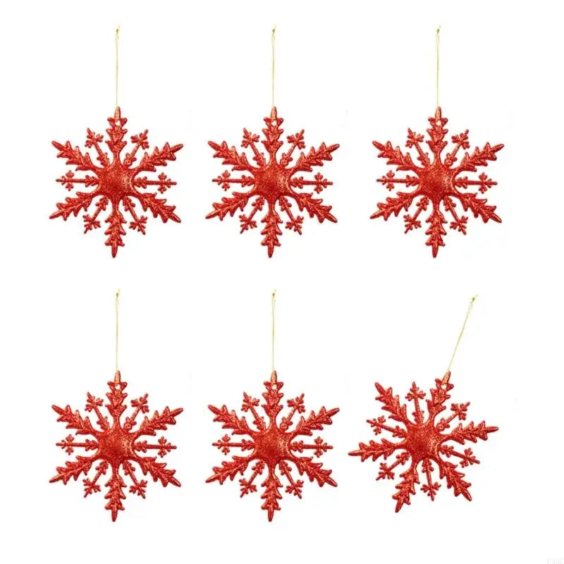 6 Dynamic Christmas Ornamentation Permanent PVC Suspended Decorations
