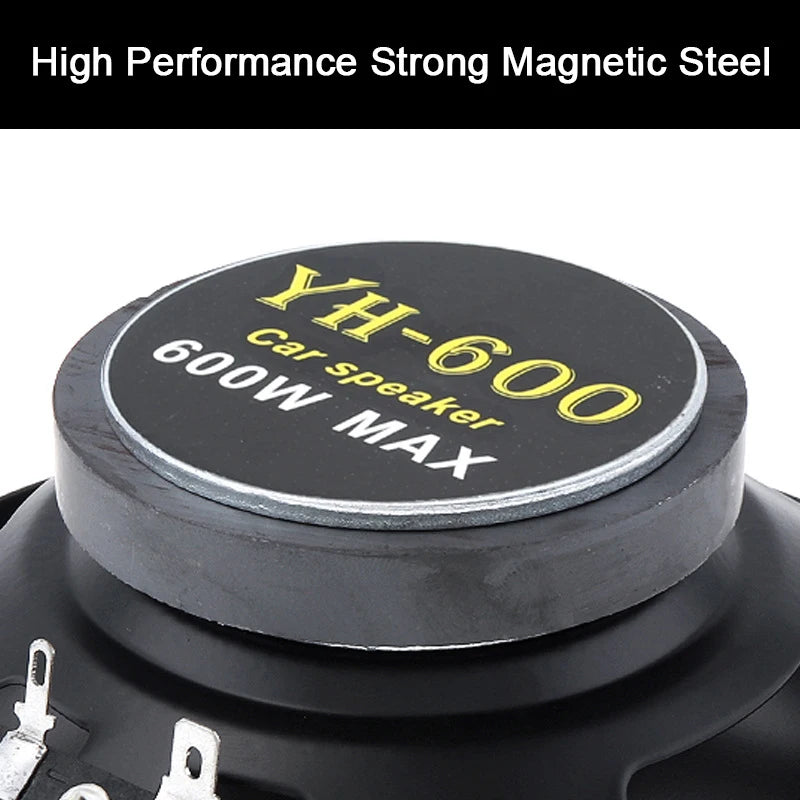 ZOHMYIY YH-600 600W 6-Inch Coaxial Car Speaker | Full Range