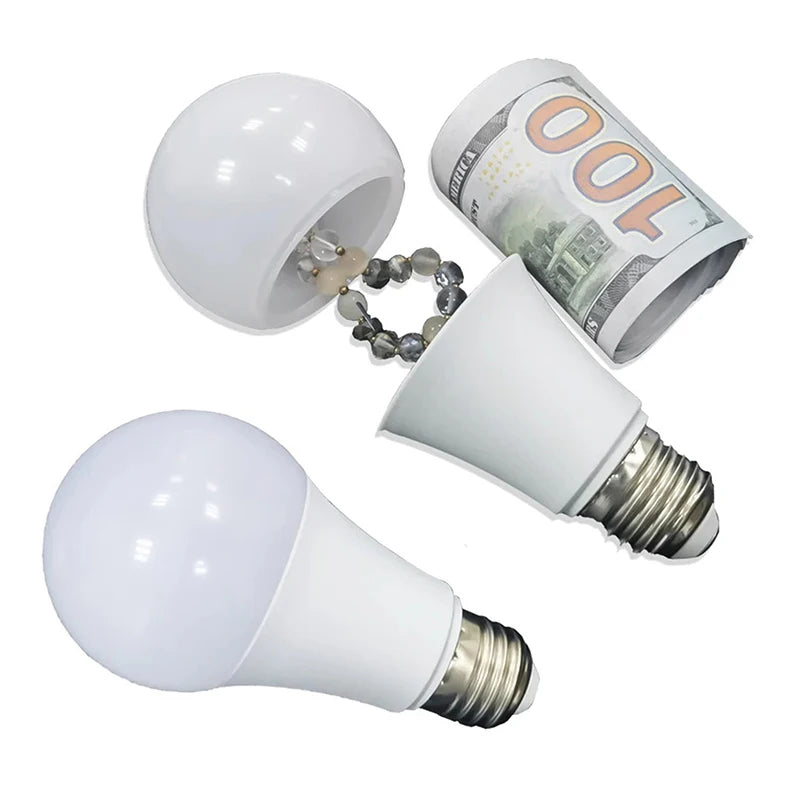 Sight Secret Light Bulb Home Diversion Stash Can Hiding Private Money