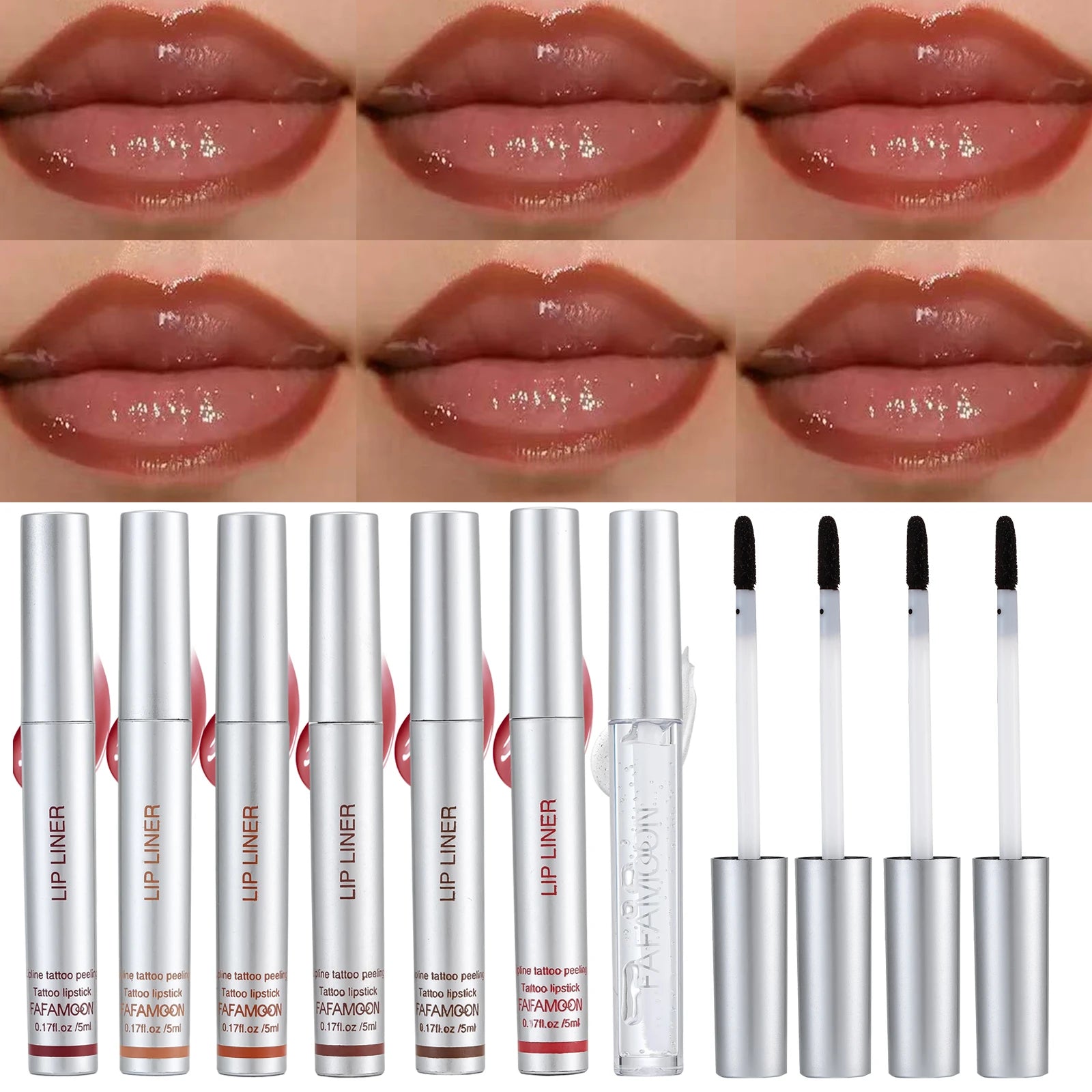 Tear-off Lip Liner Oil Moisturizing Lightweight Texture Long-lasting