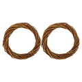 Natural Wicker Wreath Frames Round DIY Craft Base Christmas Wedding