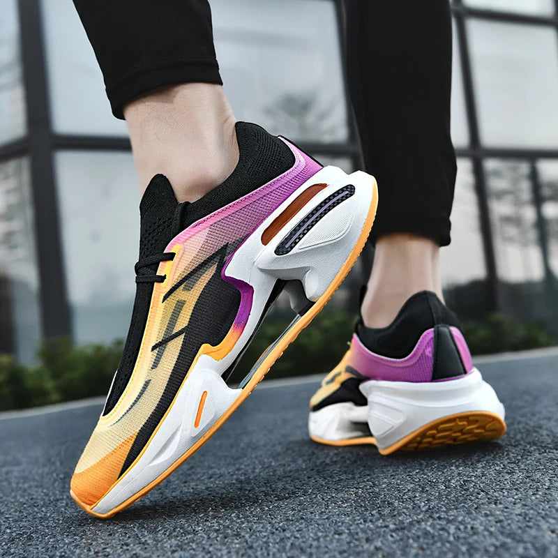 Men's Basketball Shoes Breathable Cushioning Non-slip Wearable Runing