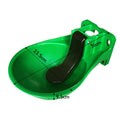 Water Bowl for Small Animals Automatic Cow Drinking Water Bowl Livestock Waterer ABS Material for Cow Horse Donkey Sheep Zpaxo green