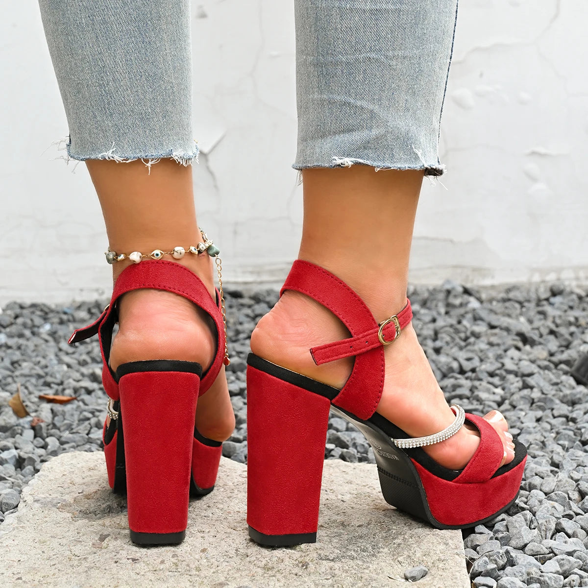Women Heels Sandals Luxury Designer Sexy Summer Fashion Shoes Elegant Zpaxo