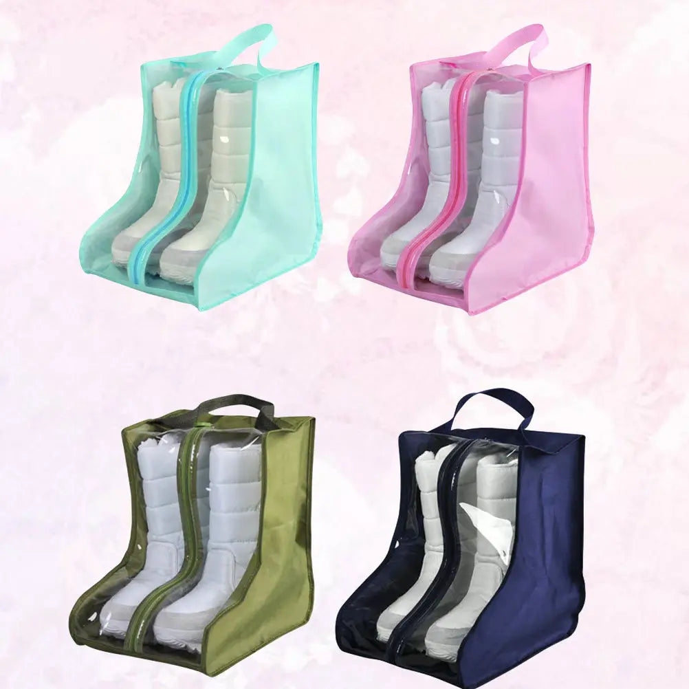 Shoes Organizer Bags Oxford Cloth Waterproof Dustproof Clear Window