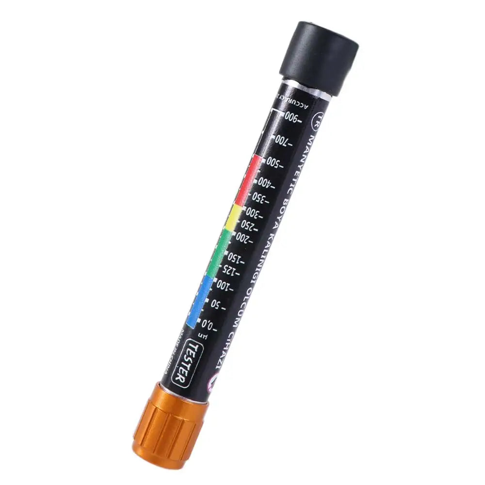 Plastic Car Paint Thickness Tester Pen Scale Indicator Magnetic Tip Zpaxo