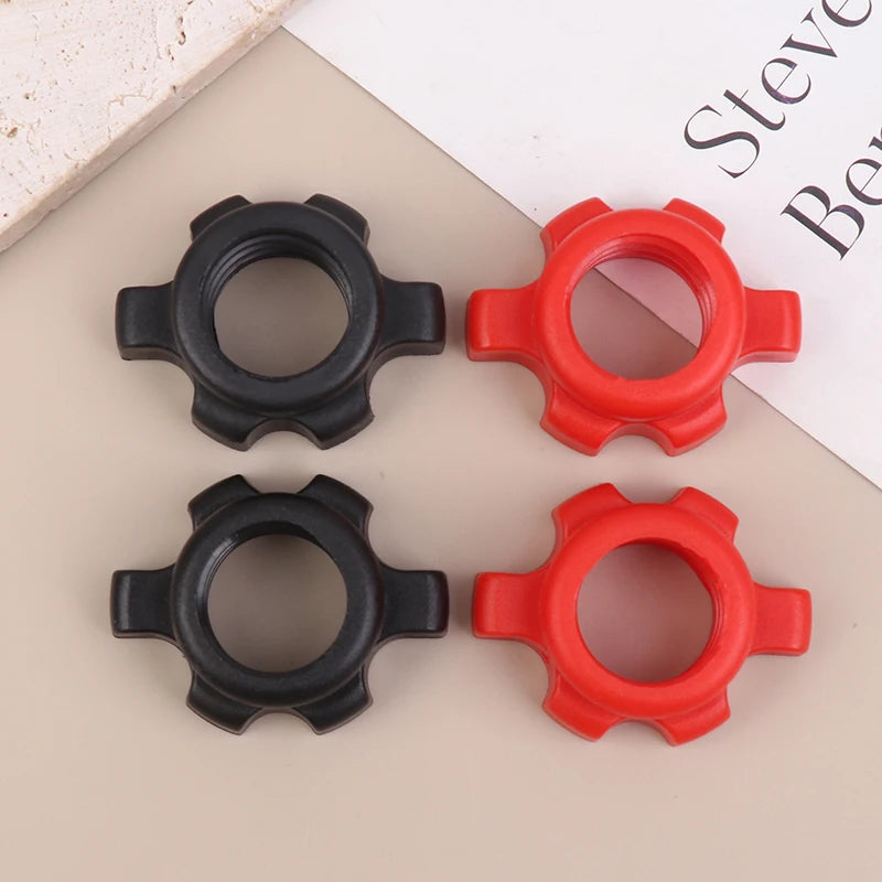 8 Barbell Dumbbell Hexagonal Nut Fixing Accessories Home Gym Fitness Zpaxo