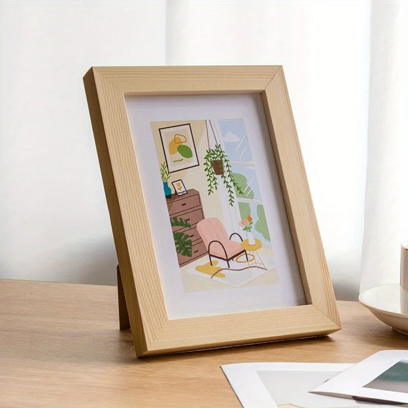 Magnetic Photo Frame Sleek Versatile Home Office Fridge Perfect Any