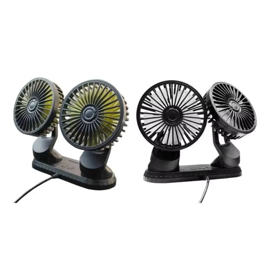 RVs Low Noise Universal Cooling Fan 360 Rotatable 3 Speeds Adjustable Zpaxo