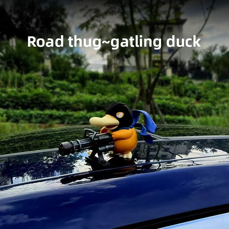 Street Bandit Gatling Figurine – Creative Car Interior Ornament