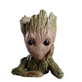 Flowers Pot Home Decoration Crafts Miniature Model Office Desktop Display Cartoon Figurines Handicrafts Decor Tree Man Ornament Zpaxo 1PCS