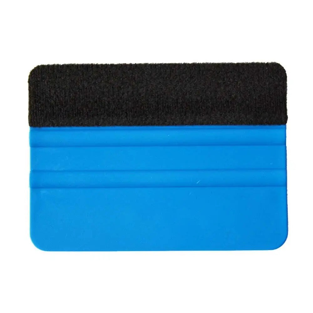 Wrap Felt Edge Auto Accessories Tint Tools Film Sticker Scraper Tool Car Wrapping Tools Blue Squeegee Car Body Styling Kit Zpaxo blue