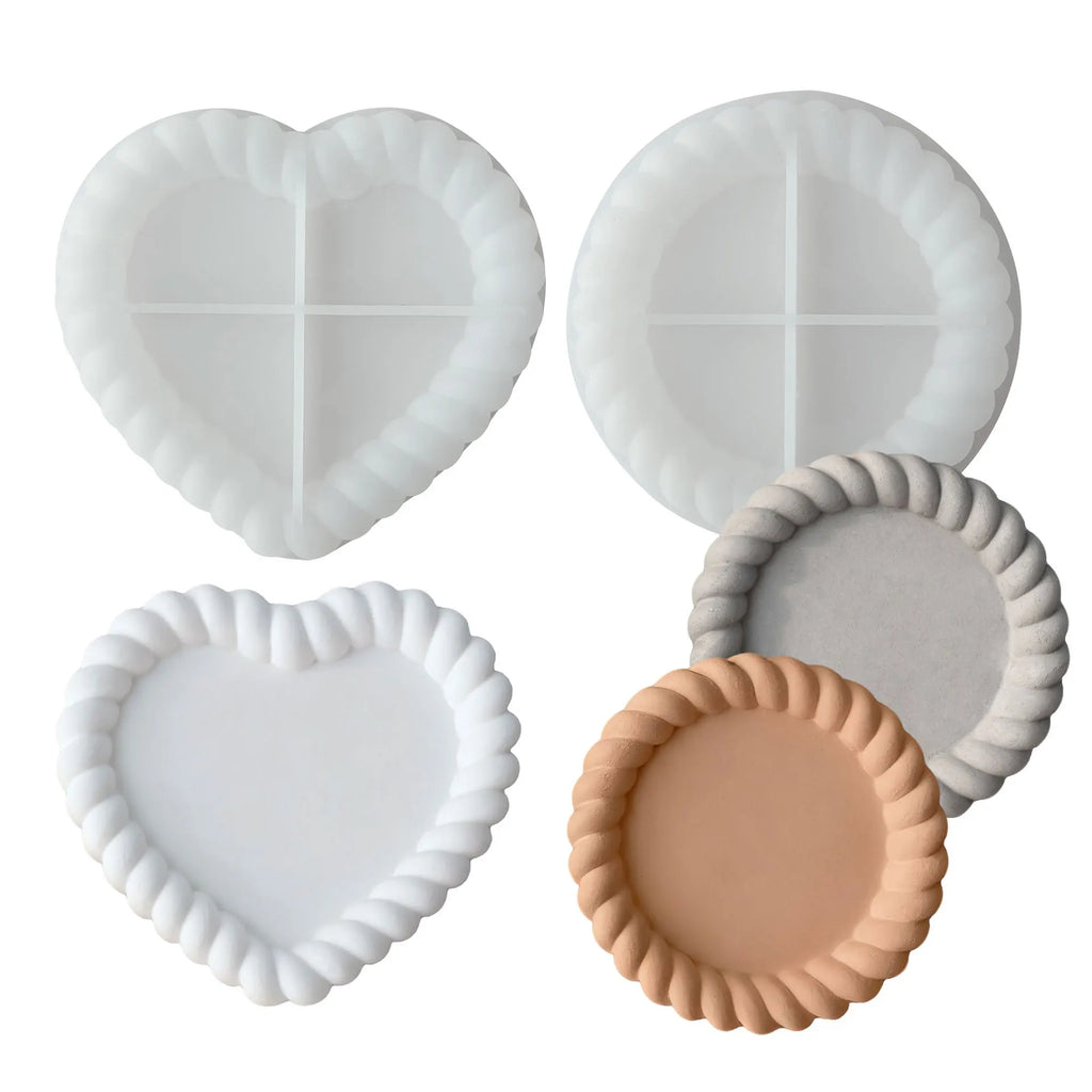 Silicone Resin Casting Mold – DIY Tray, Coaster & Organizer