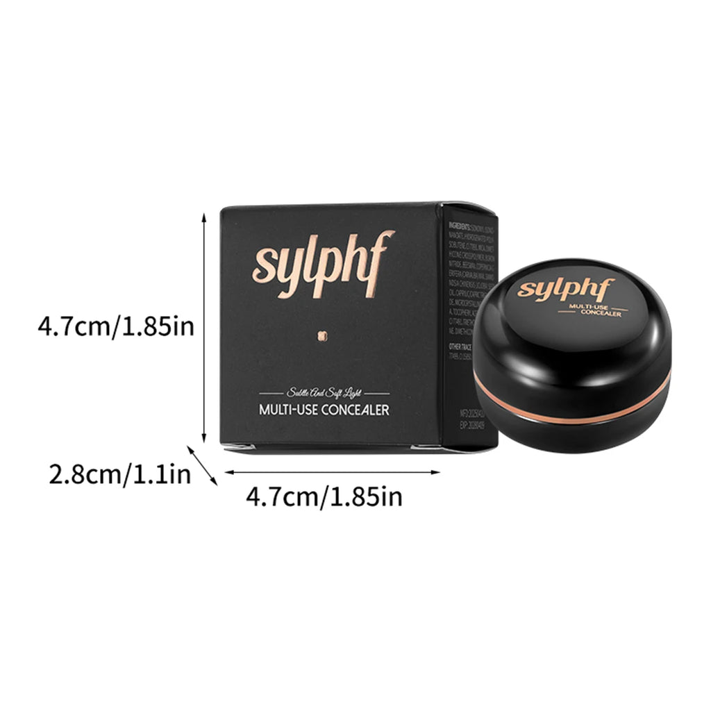 Concealer Waterproof Sweat Proof Light Long-lasting Covers Flaws Dark Zpaxo