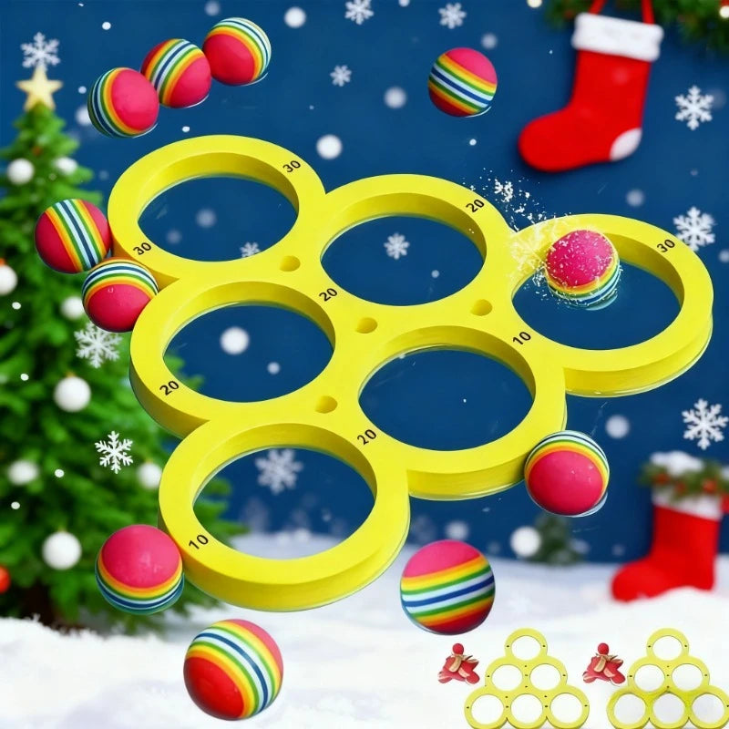 Christmas Sports Game Toy – Safe EVA Foam Ball for Kids 3–6 Kids Sports Toy Zpaxo