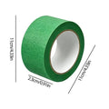 Painter Masking Tape 3 Rolls Green Painters Tape For Painting Edges Masking For DIY Paint Projects Residues Free Paint Tape Zpaxo Green 3 rolls