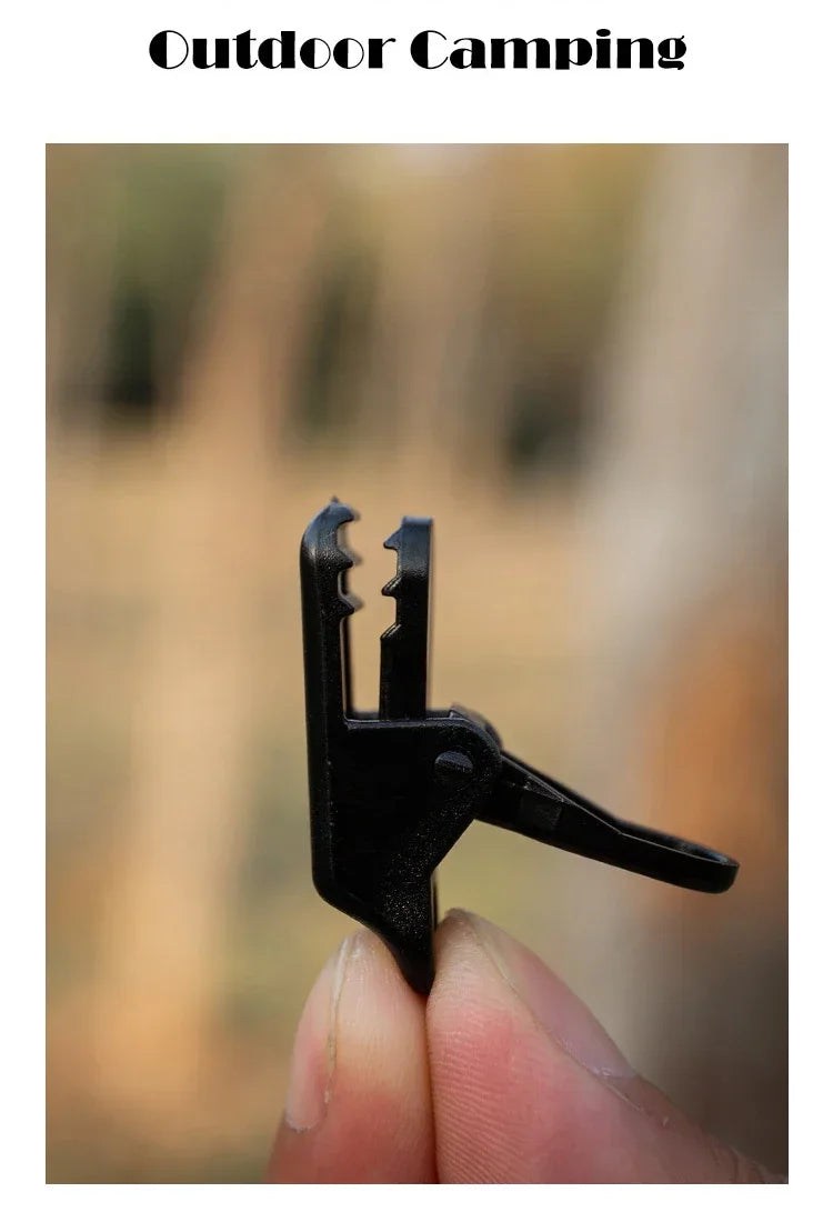 Heavy-Duty Tarp Clips – Windproof No-Puncture Grips 10/20/50 PCS