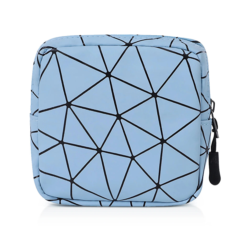 Women's Mini Sanitary Pouch – Discreet Tampon & Pad Organizer