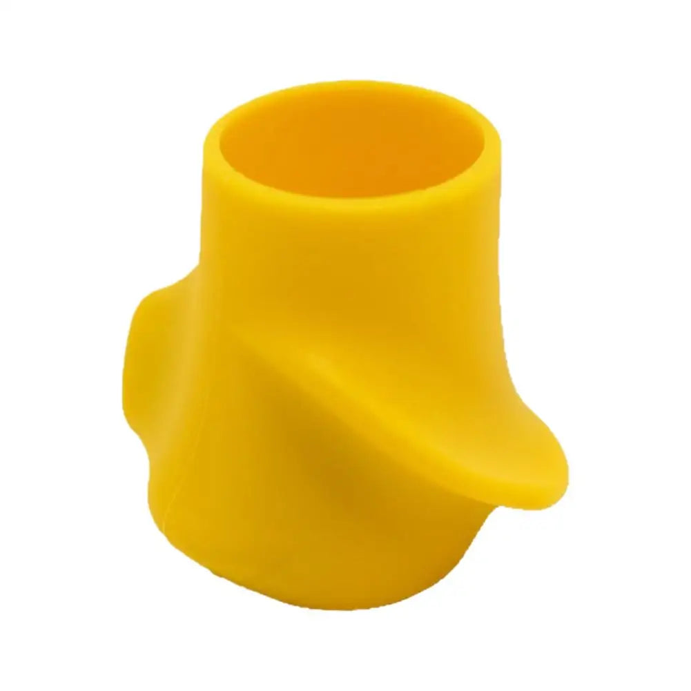 Silicone Tennis Racket Grip Corrector Anti-Slip Portable Grip Correction Device 3 Colors Comfortable Tennis Training Aid Zpaxo Yellow