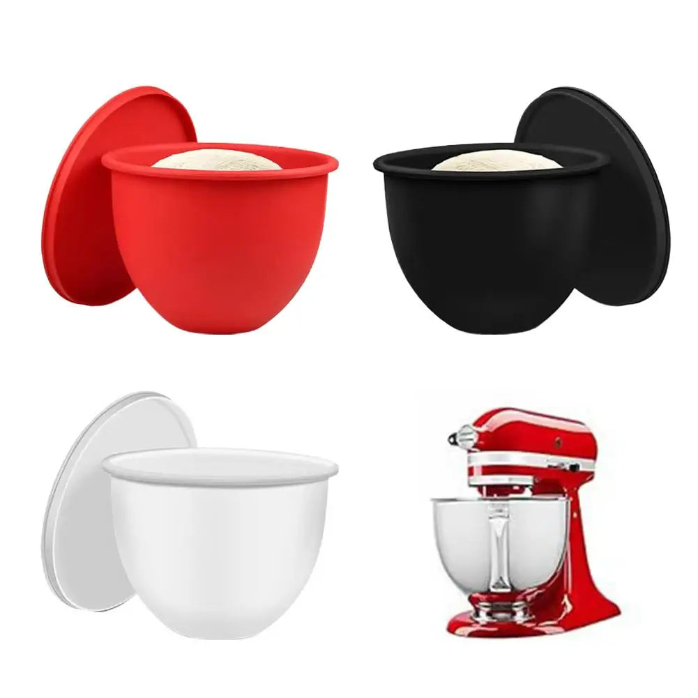 Silicone Bowl Liner with Lid for KitchenAid 5 Qt Tilt-Head Mixer Mixer Bowl Liner Zpaxo